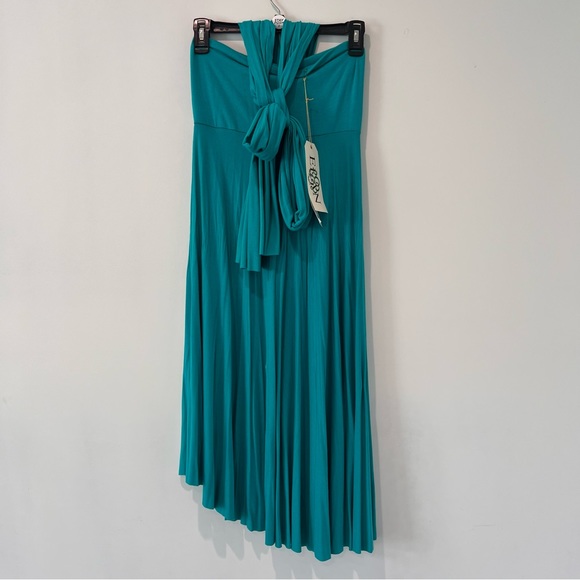 Elan 8 Ways Teal Dress Small - Picture 3 of 4